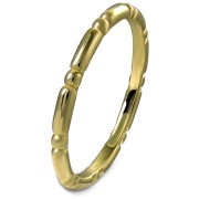 GoldDream zarter Gold Ring Style Gr.62 333er Gelbgold Damen GDR563Y62
