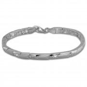 SilberDream Armband Pfeile Zirkonia weiß 925er Silber 19cm Damen SDA451W
