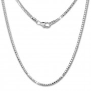 SilberDream Bingokette 925er Silber Halskette 70cm Kette SDK20470