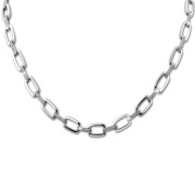 SilberDream Collier Zirkonia weiß 925er Silber 46cm Halskette SDK445W