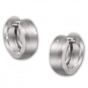 SilberDream Creole Glanz 11mm 925 Sterling Silber Ohrring SDO4298J