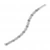 Balia Damen Armband Zirkonia 925 Silber glanz 19cm bis 21,5cm BAA0010SW