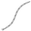 Balia Damen Armband 925 Silber matt und poliert 19cm BAA0017SM