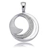 Balia Damen Kettenanhnger 925 Silber matt und poliert BAH0004SW