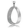 Balia Damen Kettenanhnger 925 Silber matt und poliert BAH0018SW