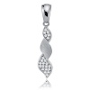 Balia Damen Kettenanhnger 925 Silber matt und poliert BAH0021SW
