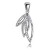 Balia Damen Kettenanhnger 925 Silber matt und poliert BAH0022SW