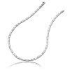 Balia Halskette fr Damen matt-glanz aus 925 Silber 45cm BAK004S45