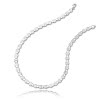 Balia Halskette fr Damen matt glanz 925 Silber 44,5cm BAK010S44