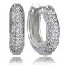 Balia Creolen fr Damen glnzend Zirkonia aus 925 Silber BAO0003SW