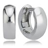 Balia Creolen fr Damen glnzend aus 925 Silber BAO0004SS
