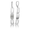 Balia Ohrhnger fr Damen matt glanz aus 925er Silber BAO0012SM