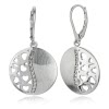 Balia Ohrhnger fr Damen matt glanz Zirkonia aus 925 Silber BAO0013SW