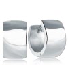 Balia Creolen fr Damen glnzend aus 925er Sterling Silber BAO0081SP