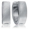 Balia Creolen fr Damen mattiert aus 925er Sterling Silber BAO0084SM