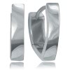 Balia Creolen fr Damen glnzend aus 925er Sterling Silber BAO0085SP