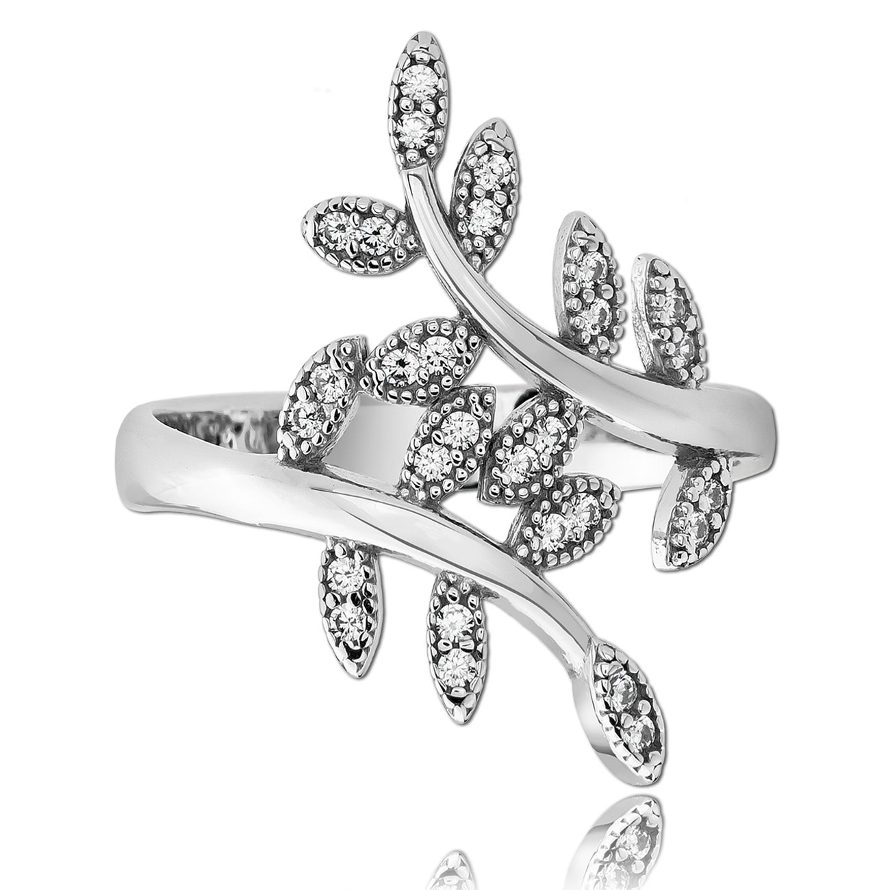 Balia Damen Ring aus 925 Silber mit Zirkonia Gr.58 BAR019W58