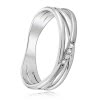 Balia Damen Fashion Ring aus 925 Silber Zirkonia wei Gr.56 BAR023W56