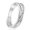 Balia Damen Fashion Ring aus 925 Silber Zirkonia wei Gr.60 BAR023W60