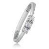 Balia Damen Ring aus 333 Weigold mit Zirkonia Gr.60 BGR002W60