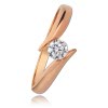 Balia Damen Ring aus 333 Rosgold mit Zirkonia Gr.60 BGR007R60