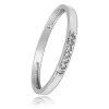 Balia Damen Ring aus 333 Weigold mit 7 Zirkonias Gr.54 BGR017W54