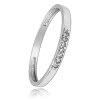 Balia Damen Ring aus 333 Weigold mit 7 Zirkonias Gr.60 BGR017W60