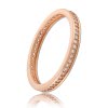 Balia Damen Ring Zirkonia einreihig Rosegold Gr.58 BGR025R58