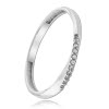 Balia Damen Ring Zirkonia aus 333 Weigold Gr.56 BGR026W56