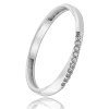 Balia Damen Ring Zirkonia aus 333 Weigold Gr.58 BGR026W58