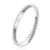 Balia Damen Ring Zirkonia aus 333 Weigold Gr.60 BGR026W60