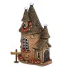 Lichthaus kleines Turmhuschen braun original LeuchtKeramik DKH16N
