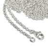 Sterling Silber Charm Halskette 45cm - Silber Dream Charms - FC002845-1