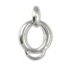 Charm Halsketten Träger klein oval - Silber Dream Charms - FC0065