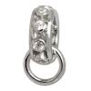 SilberDream Ketten Verbinder Zirkonia fr Charms 925er Silber FC0078W