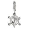 Charm Schildkröte Charms Anhänger für Armbänder - Silber Dream Charms - FC1001