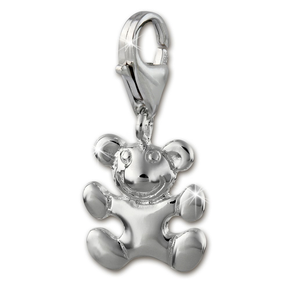 SilberDream 925 Charm Teddy Armband Anhnger FC1006