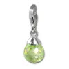 SilberDream 925 Charm Tropfen grn Armband Anhnger FC202G