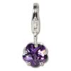 Charm Blümchen lila Charms Anhänger für Armbänder - Silber Dream Charms - FC209P