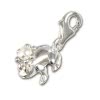 SilberDream 925 Charm Frosch Krone Armband Anhnger FC219W