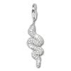 Charm Schlange Zirkonia Charms Anhänger für Armbänder - Silber Dream Charms - FC221W