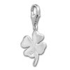 Charm Kleeblatt glanz Charms Anhänger für Armbänder - Silber Dream Charms - FC248W