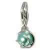 SilberDream 925 Charm Mint grn Kugel Armband Anhnger FC250G