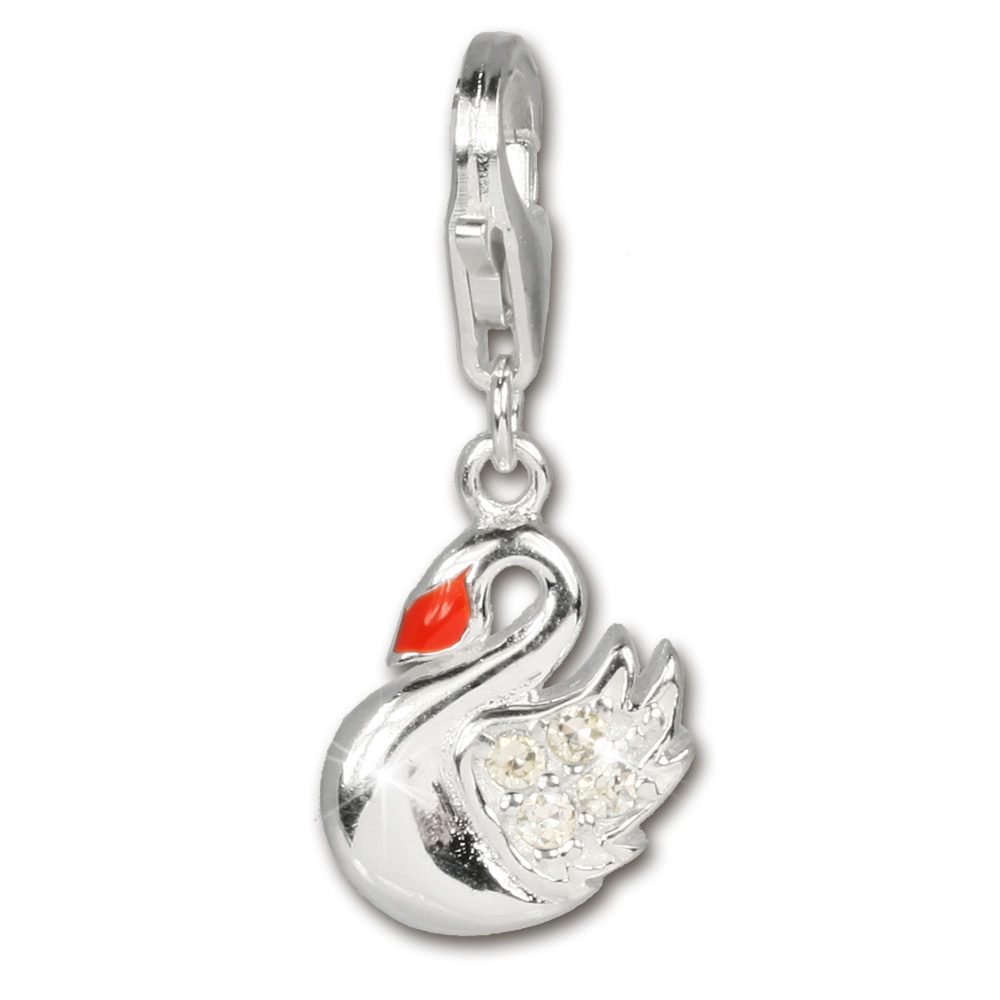 SilberDream Charm Schwan Armband Anhnger 925 Silber FC254W