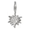 Charm Edelweiss Charms Anhänger für Armbänder - Silber Dream Charms - FC3057