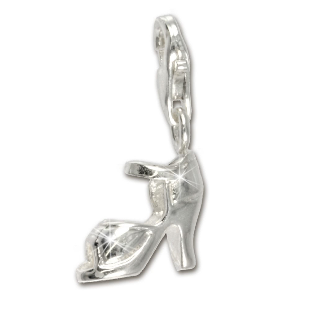 SilberDream 925 Charm Plateauschuh Armband Anhnger FC3079