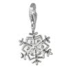 Charm Schneeflocke Charms Anhänger für Armbänder - Silber Dream Charms - FC3115