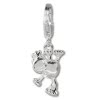 Charm Froschkönig Charms Anhänger für Armbänder in 925 Sterling Silber - Silber Dream Charms - FC3133