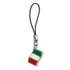 SilberDream Edelstahl Anhnger Italien Flagge - Telefon, Taschenanhnger FC4005