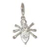 SilberDream 925 Zirkonia Charm Spinne Armband Anhnger FC4110